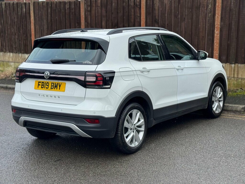 Volkswagen T-Cross 1.0 Tsi Se Euro 6 Ss FB19BMY White #6