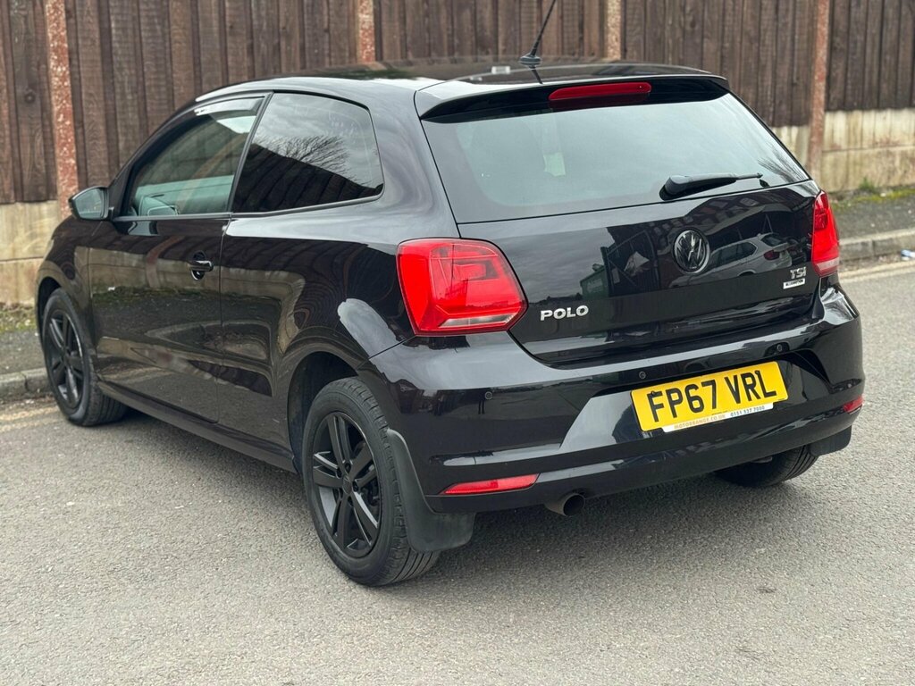 Volkswagen Polo 1.2 Tsi Match Edition Euro 6 Ss FP67VRL Black #5