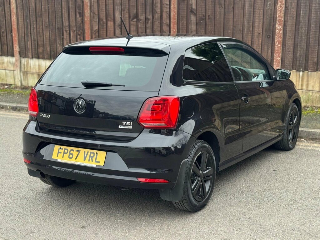Volkswagen Polo 1.2 Tsi Match Edition Euro 6 Ss FP67VRL Black #6