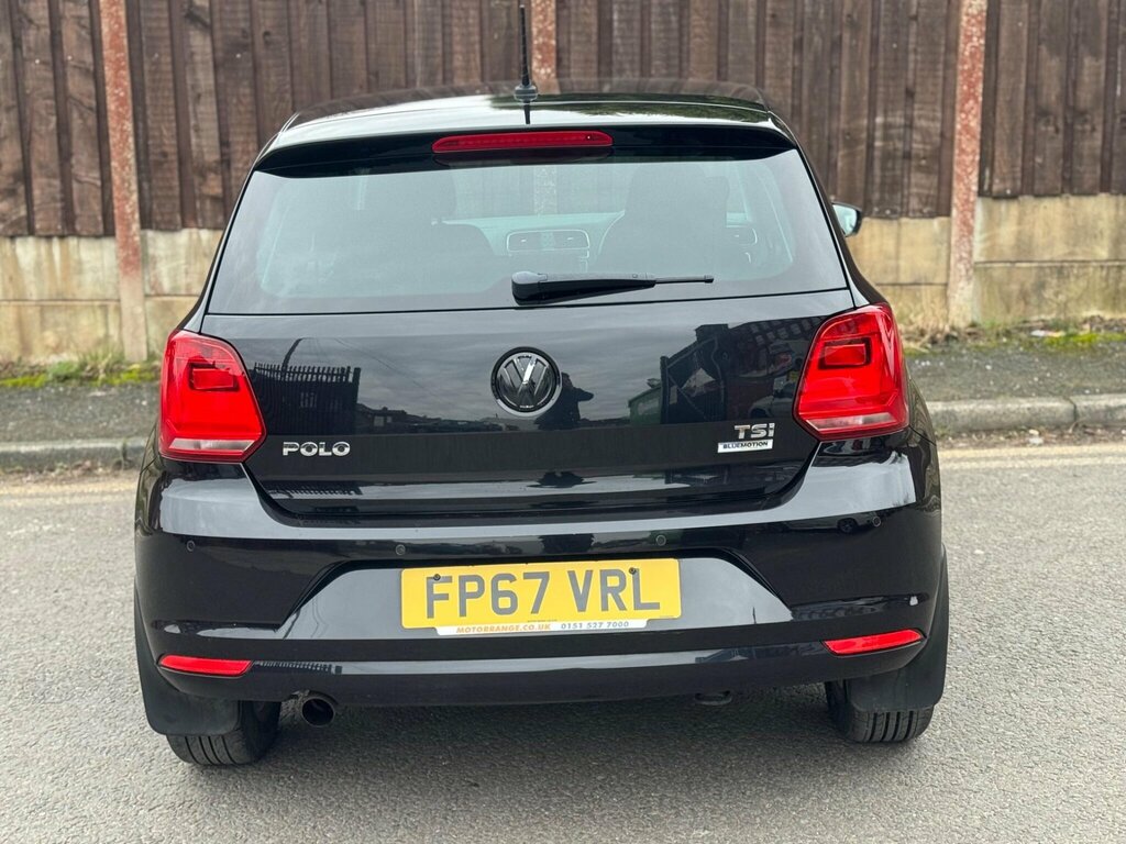 Volkswagen Polo 1.2 Tsi Match Edition Euro 6 Ss FP67VRL Black #4