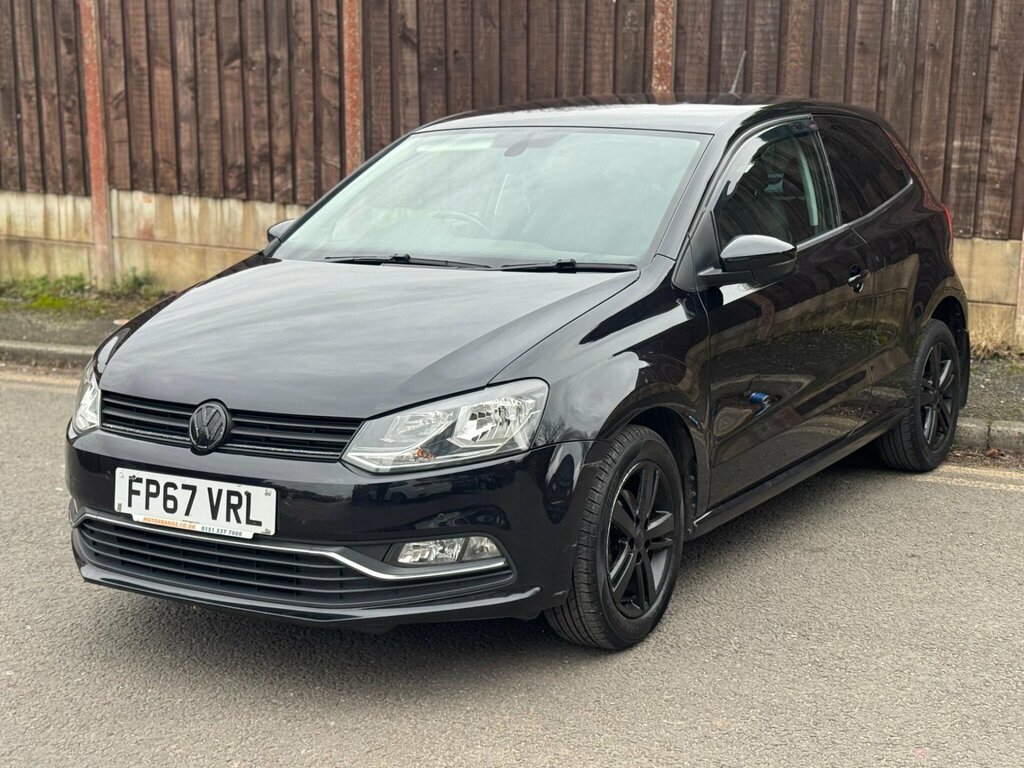 Volkswagen Polo 1.2 Tsi Match Edition Euro 6 Ss FP67VRL Black #2