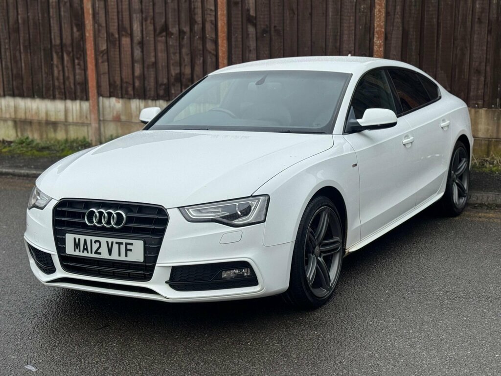 Audi A5 2.0 Tdi S Line Sportback Euro 5 Ss White #3