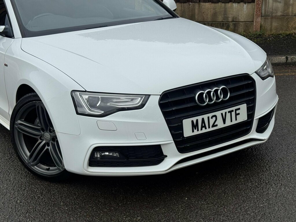 Audi A5 2.0 Tdi S Line Sportback Euro 5 Ss White #2