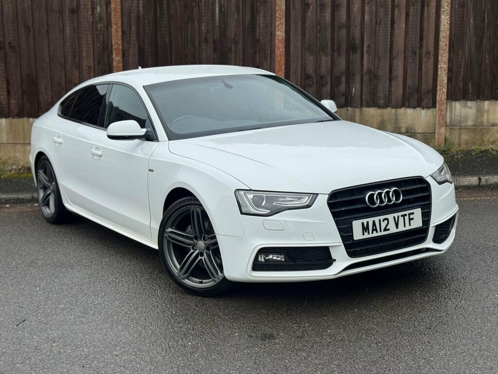 Audi A5 2.0 Tdi S Line Sportback Euro 5 Ss White
