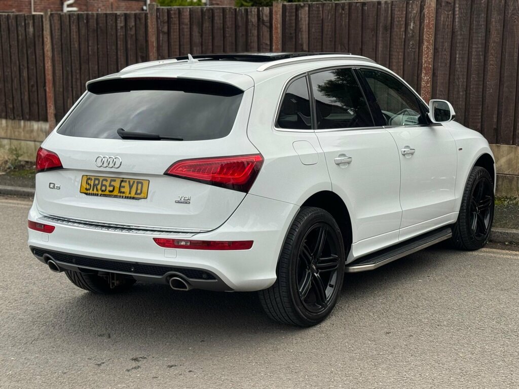 Audi Q5 3.0 Tdi V6 S Line Plus S Tronic Quattro Euro 6 S White #6