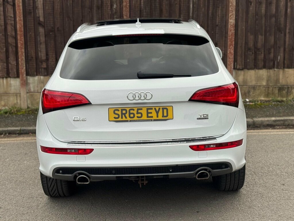 Audi Q5 3.0 Tdi V6 S Line Plus S Tronic Quattro Euro 6 S White #4