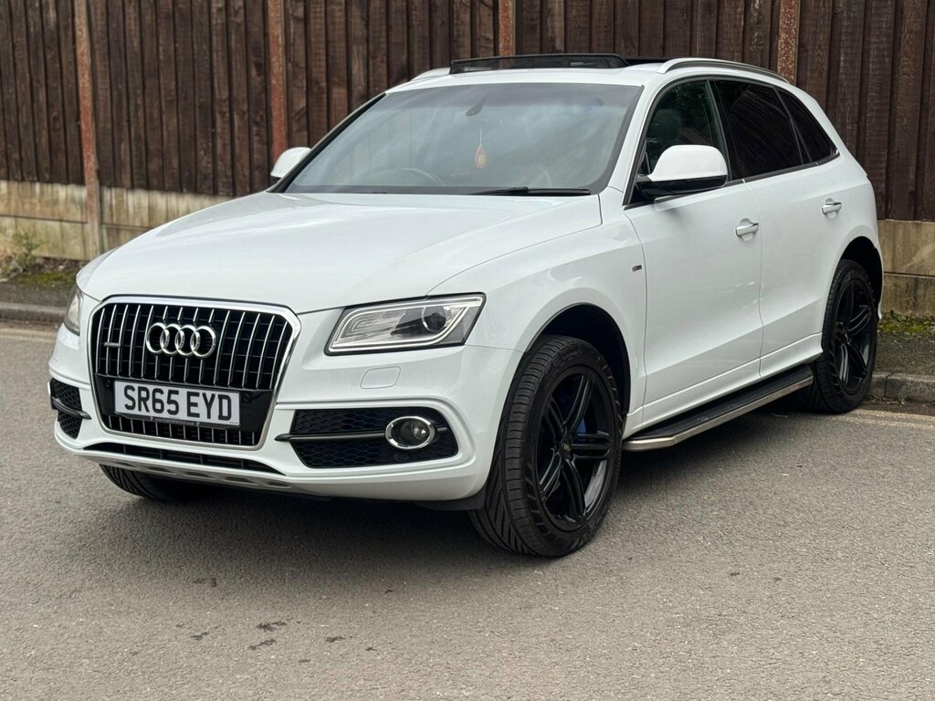 Audi Q5 3.0 Tdi V6 S Line Plus S Tronic Quattro Euro 6 S White #2