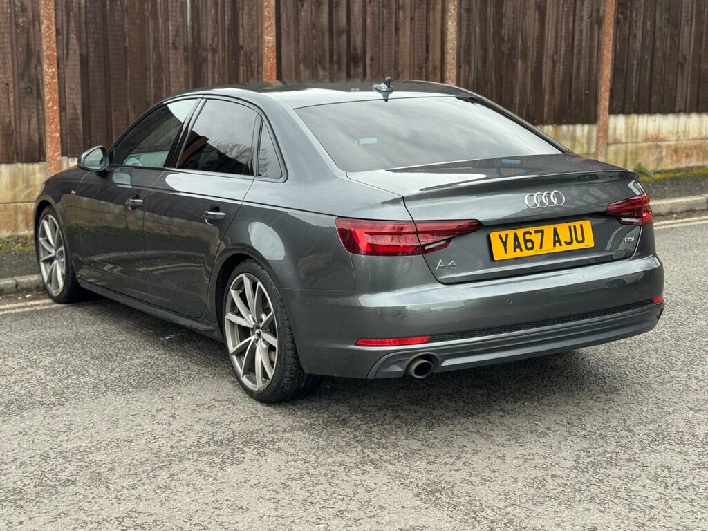 Audi A4 2.0 Tdi S Line S Tronic Euro 6 Ss YA67AJU Grey #6