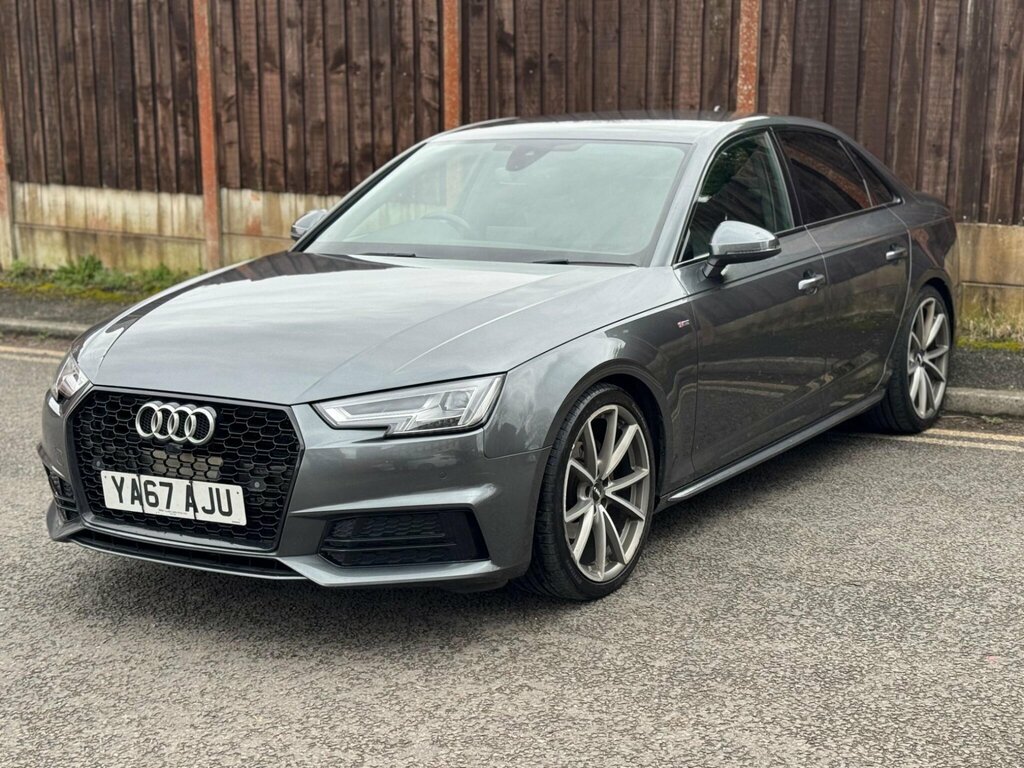 Audi A4 2.0 Tdi S Line S Tronic Euro 6 Ss YA67AJU Grey #3