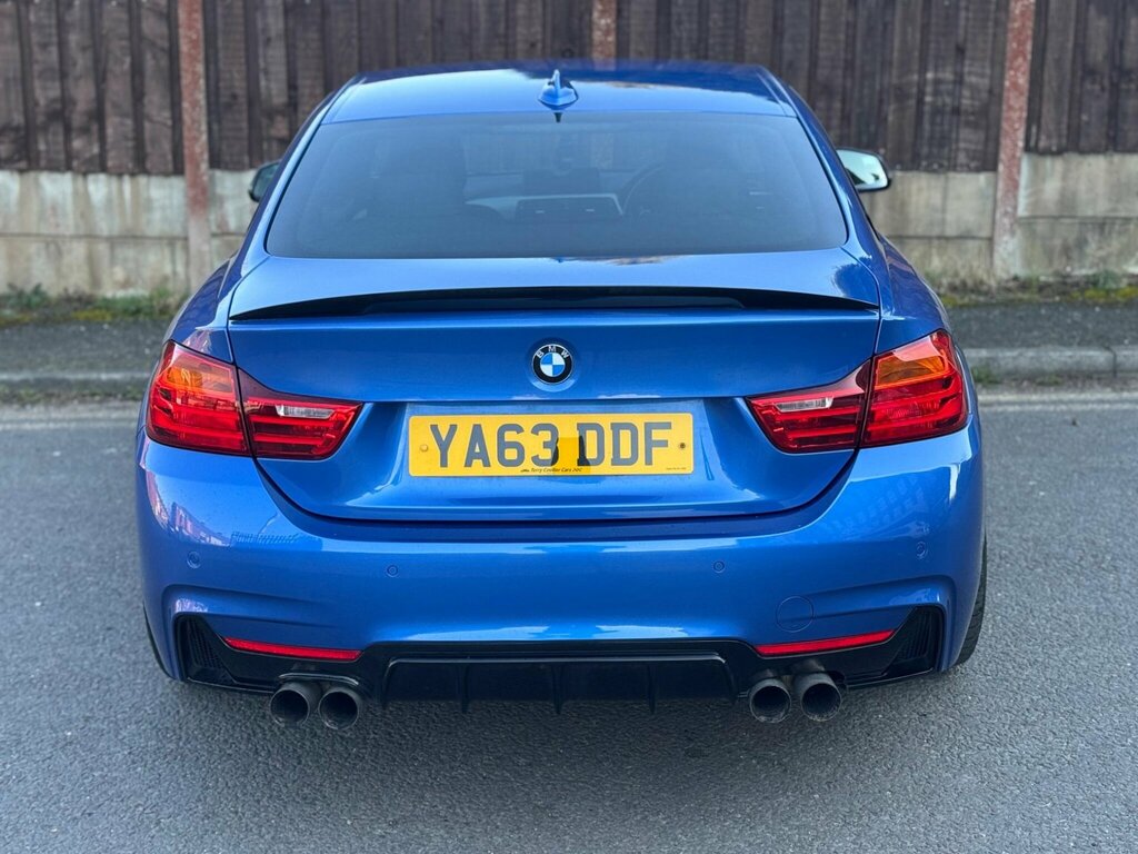 BMW 4 Series 2.0 420D M Sport Xdrive Euro 6 Ss YA63DDF Blue #5