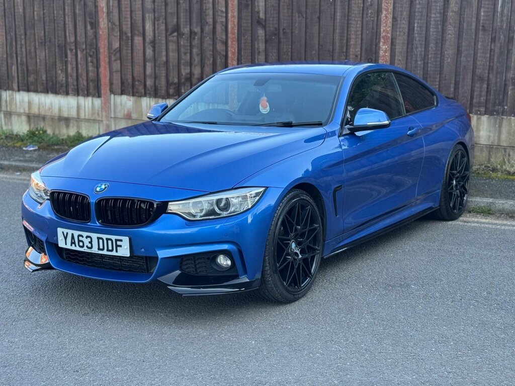 BMW 4 Series 2.0 420D M Sport Xdrive Euro 6 Ss YA63DDF Blue #3