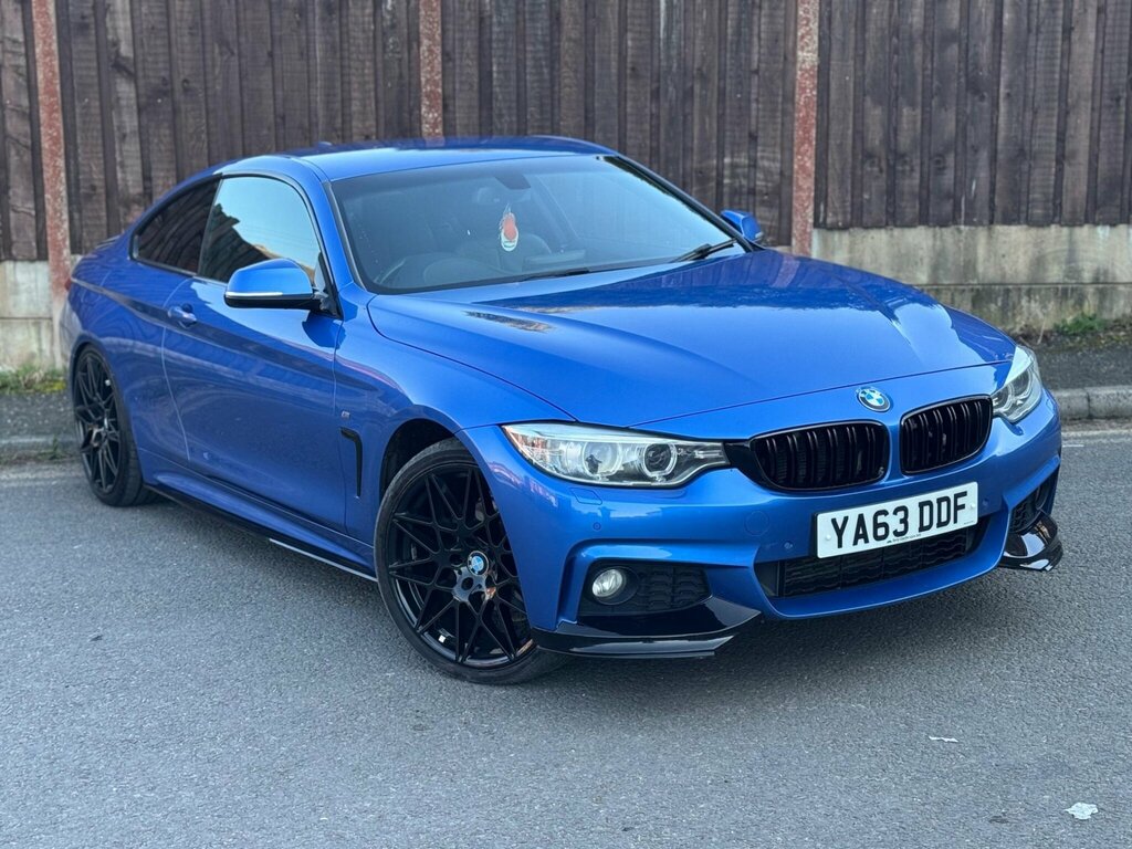 BMW 4 Series 2.0 420D M Sport Xdrive Euro 6 Ss Blue
