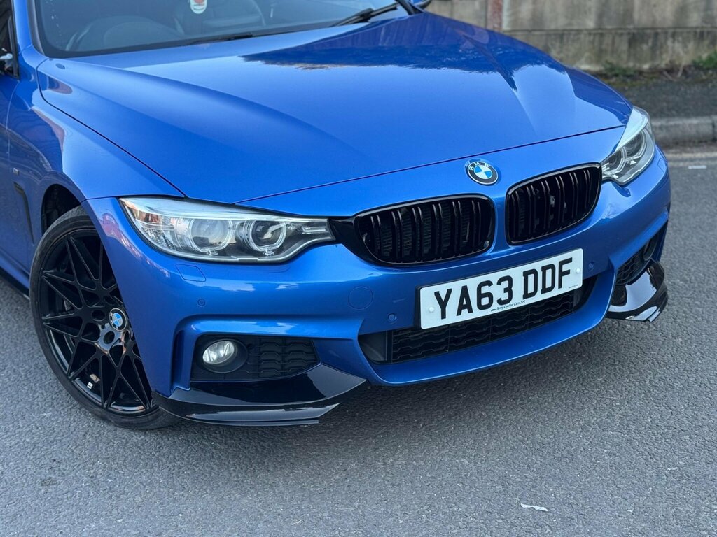 BMW 4 Series 2.0 420D M Sport Xdrive Euro 6 Ss YA63DDF Blue #2