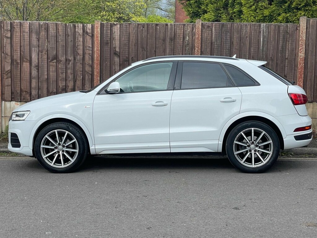 Audi Q3 2.0 Tdi S Line Plus S Tronic Quattro Euro 6 Ss AJ15BYT White #5
