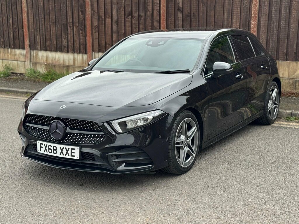 Mercedes-Benz A Class 1.3 A200 Amg Line Premium 7G-dct Euro 6 Ss FX68XXE Black #2