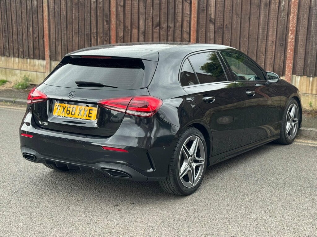 Mercedes-Benz A Class 1.3 A200 Amg Line Premium 7G-dct Euro 6 Ss FX68XXE Black #6