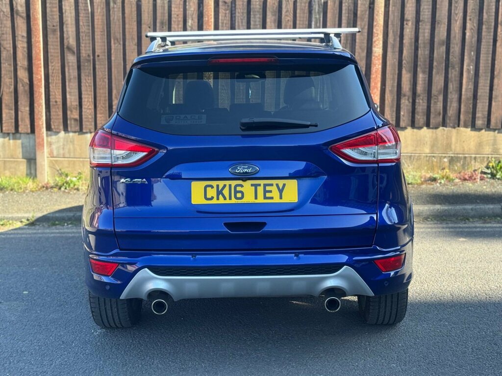 Ford Kuga 2.0 Tdci Titanium X Awd Euro 6 Ss CK16TEY Blue #4