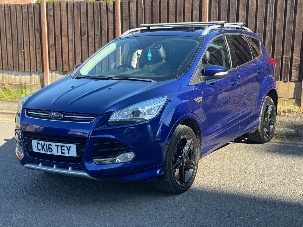 Ford Kuga 2.0 Tdci Titanium X Awd Euro 6 Ss CK16TEY Blue #2