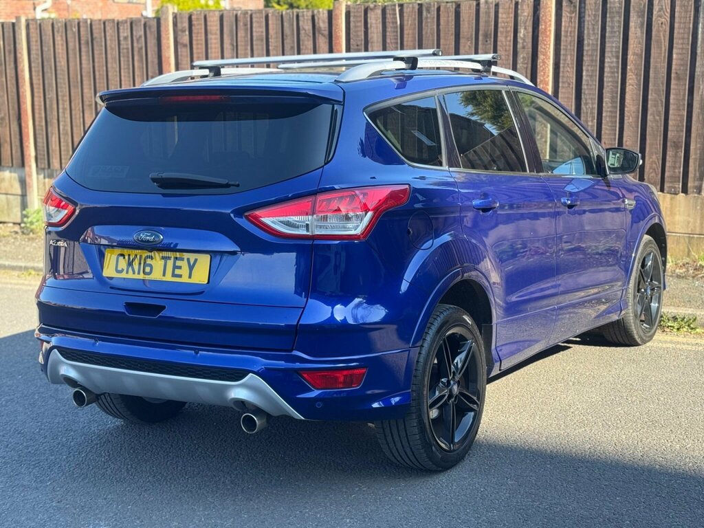 Ford Kuga 2.0 Tdci Titanium X Awd Euro 6 Ss CK16TEY Blue #6