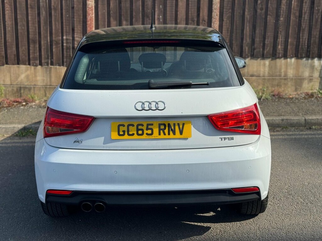Audi A1 1.4 Tfsi Sport Sportback S Tronic Euro 6 Ss GC65RNV White #4
