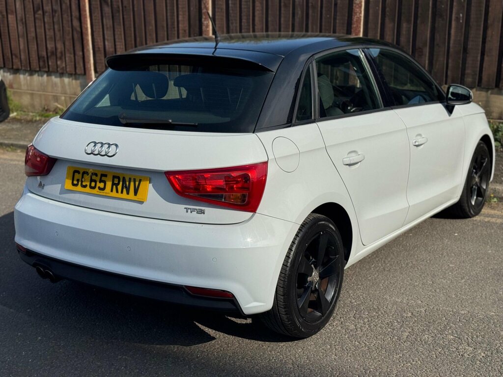 Audi A1 1.4 Tfsi Sport Sportback S Tronic Euro 6 Ss GC65RNV White #6