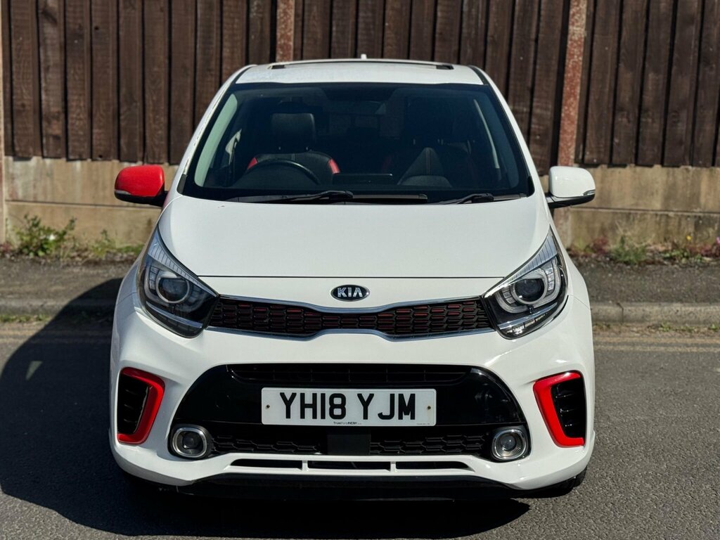 Kia Picanto 1.25 Gt-line S Euro 6 YH18YJM White #3
