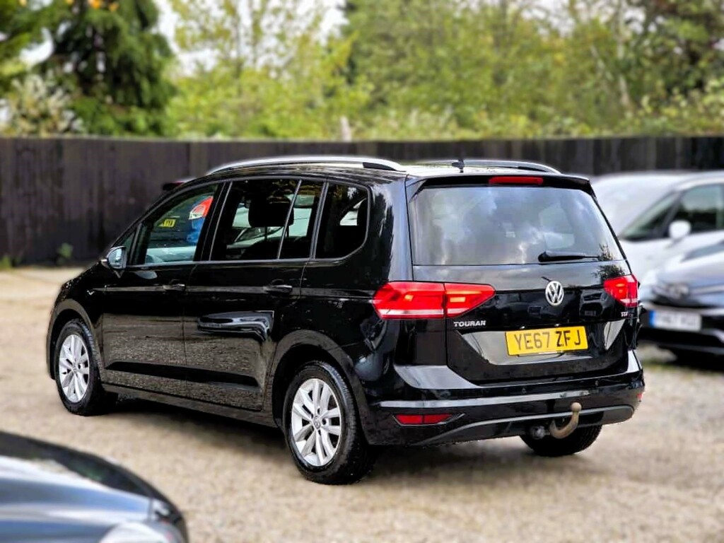 Volkswagen Touran Se Tdi Bluemotion Technology Black #4