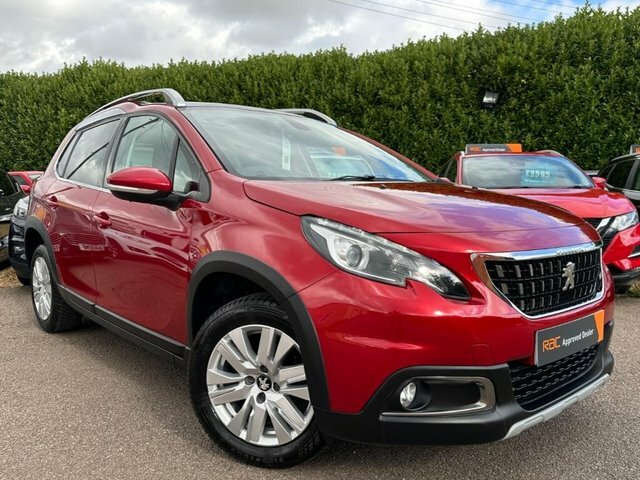 Peugeot 2008 2019 1.2 Puretech Allure Premium Start Stop KV19EAG Red #3