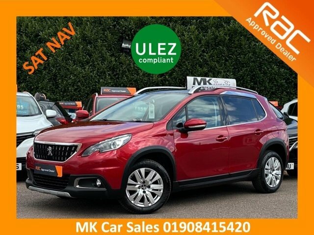 Peugeot 2008 2019 1.2 Puretech Allure Premium Start Stop Red