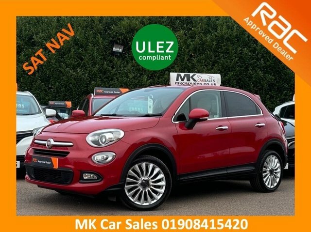 Fiat 500X 2015 1.6 Multijet Lounge Fd65zly Red