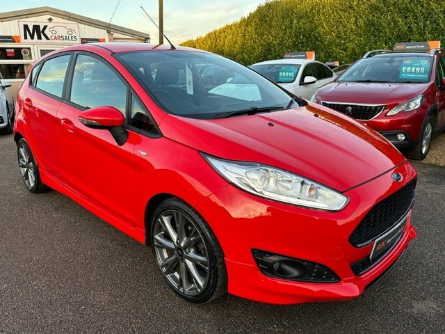 Ford Fiesta 2017 1.0 Ecoboost 125 St-line Yb17svd YB17SVD Red #4