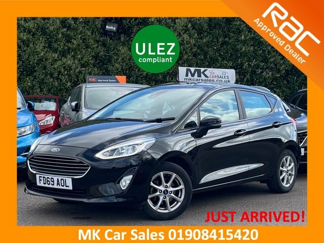 Ford Fiesta 2019 1.1 Zetec FD69AOL Black