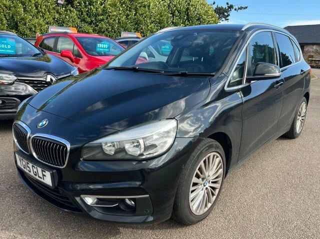 BMW 2 Series Active Tourer 2015 220D Xdrive Luxury Step Yg15glf YG15GLF Black #5