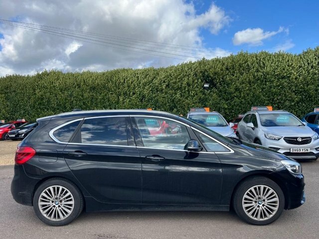 BMW 2 Series Active Tourer 2015 220D Xdrive Luxury Step Yg15glf YG15GLF Black #2