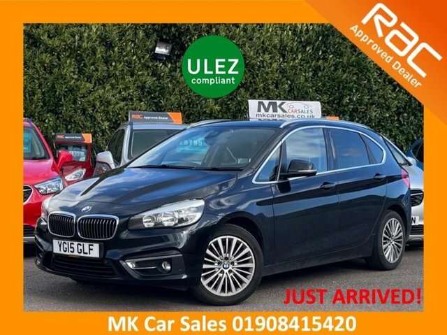 BMW 2 Series Active Tourer 2015 220D Xdrive Luxury Step Yg15glf Black