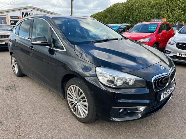 BMW 2 Series Active Tourer 2015 220D Xdrive Luxury Step Yg15glf YG15GLF Black #3