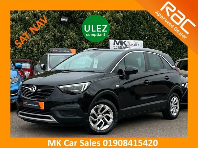 Vauxhall Crossland X 2020 1.2 Turbo Business Edition Nav Suv Black