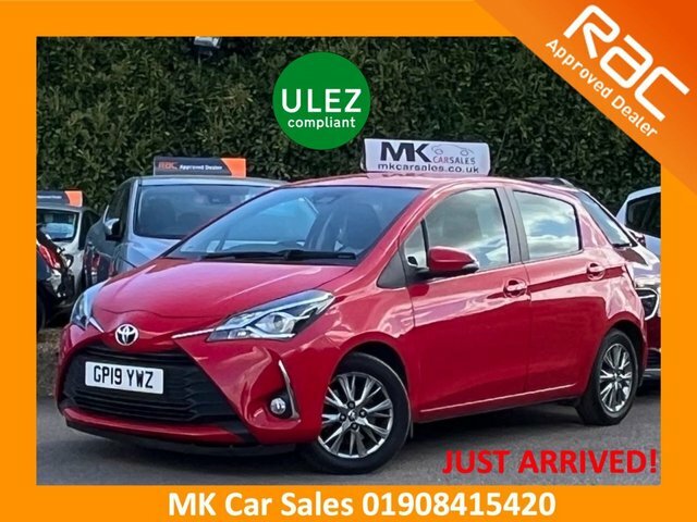 Toyota Yaris 2019 1.5 Vvt-i Icon Hatchback Eu Red