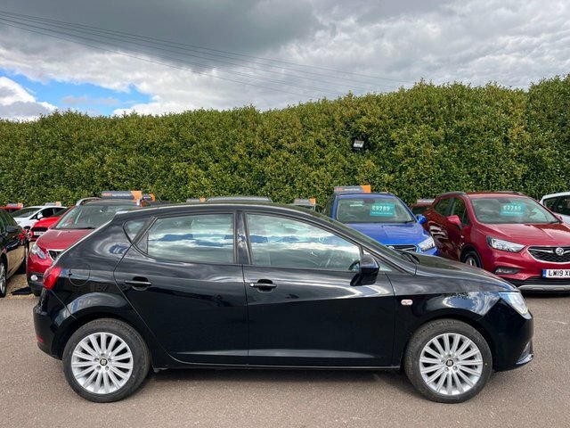 Seat Ibiza 2016 1.2 Tsi Se Hatchback Euro 6 LR66FJK Black #2