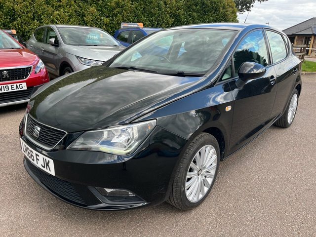 Seat Ibiza 2016 1.2 Tsi Se Hatchback Euro 6 LR66FJK Black #5