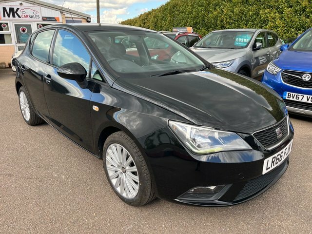 Seat Ibiza 2016 1.2 Tsi Se Hatchback Euro 6 LR66FJK Black #3