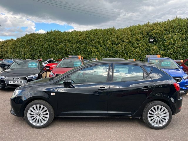 Seat Ibiza 2016 1.2 Tsi Se Hatchback Euro 6 LR66FJK Black #6