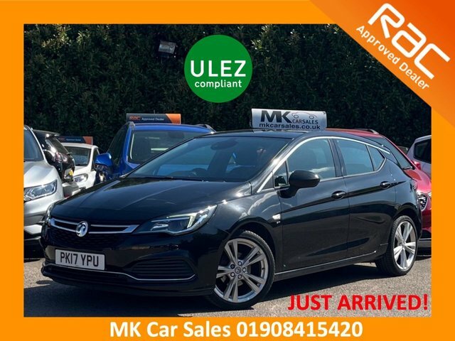Vauxhall Astra 2017 1.4I Turbo Sri VX Line Hatchback M Black