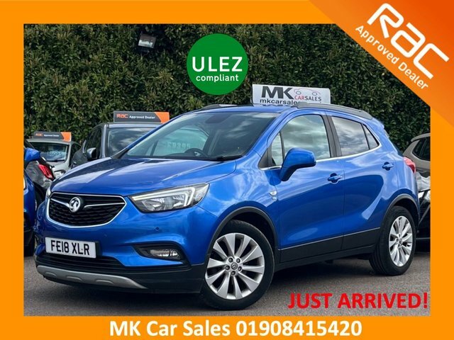 Vauxhall Mokka X 2018 1.4I Turbo Ecotec Elite Nav Suv Ma Blue