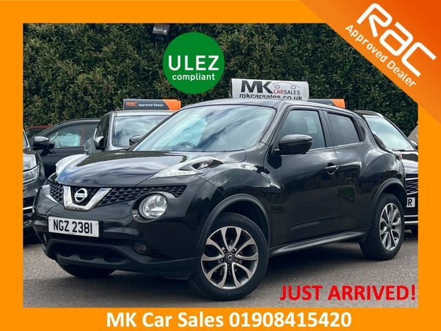 Nissan Juke 2019 1.6 Tekna Suv Euro 6 112 P Black