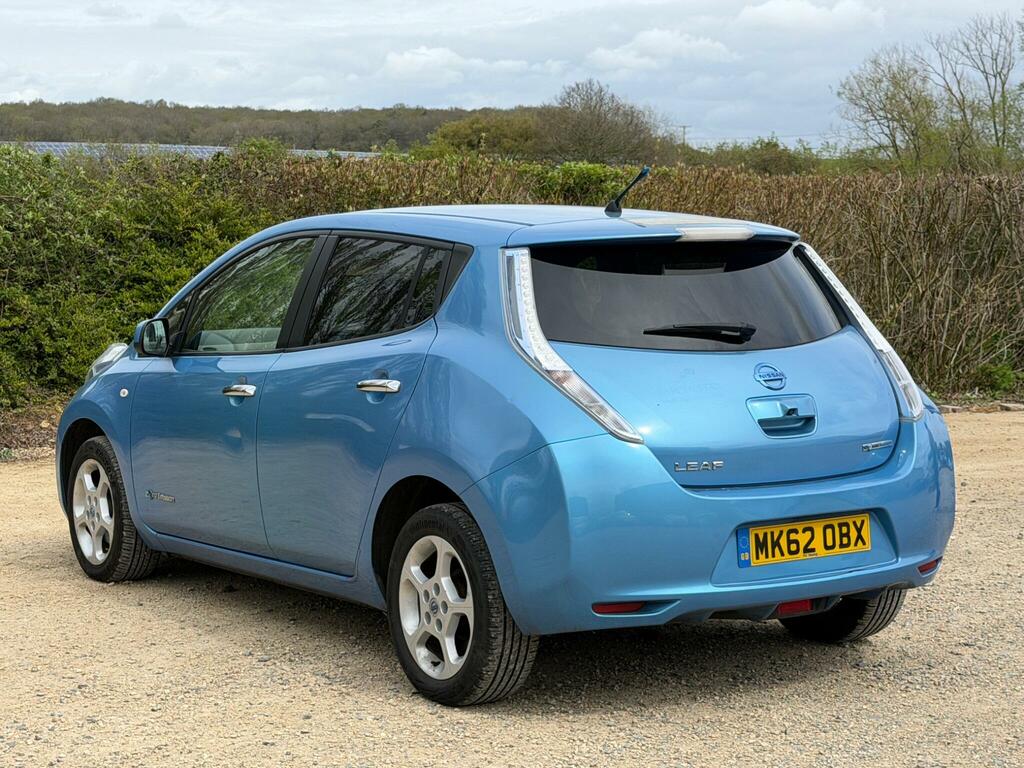 Nissan Leaf 24Kwh Auto 5dr Blue #6
