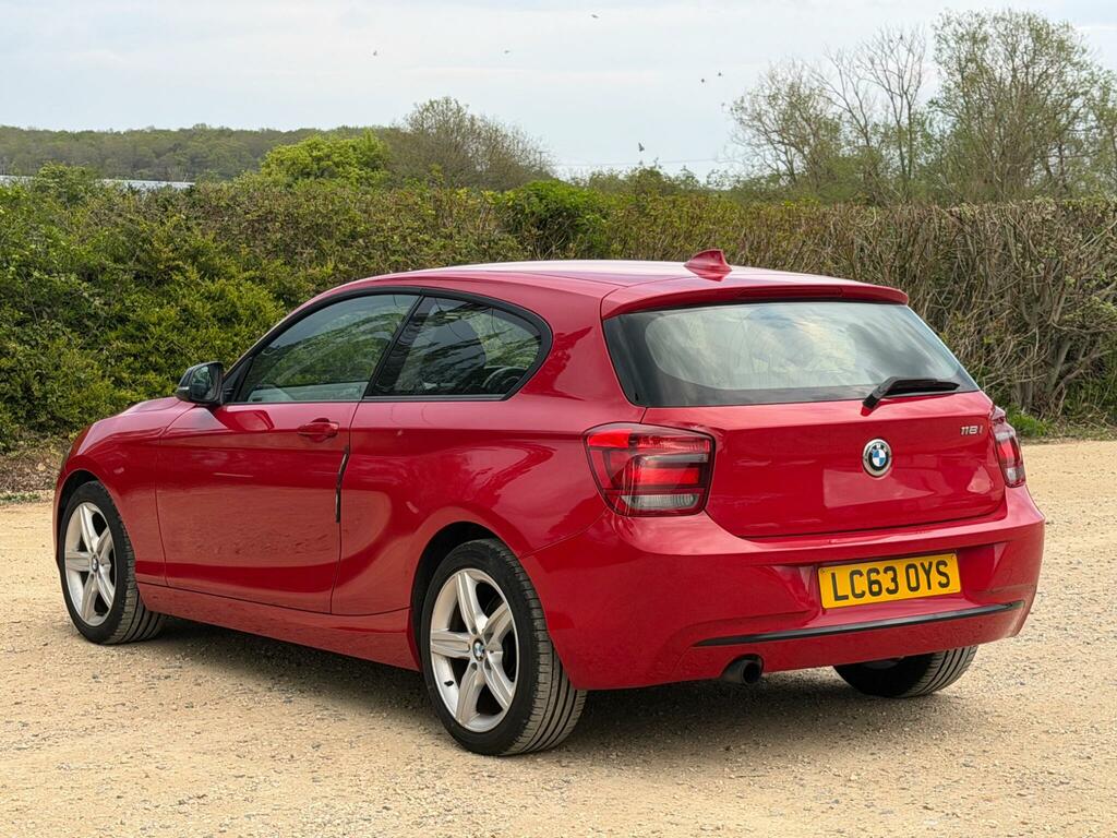 BMW 1 Series 1.6 118I Sport Euro 6 Ss LC63OYS Red #6