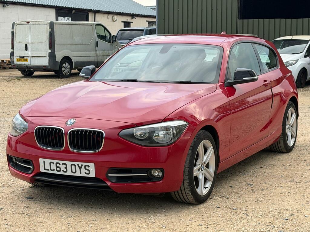 BMW 1 Series 1.6 118I Sport Euro 6 Ss LC63OYS Red #4