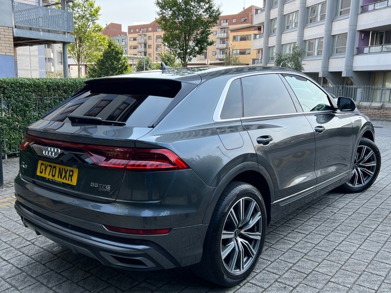 Audi Q8 Tfsi Quattro S Line Grey #4