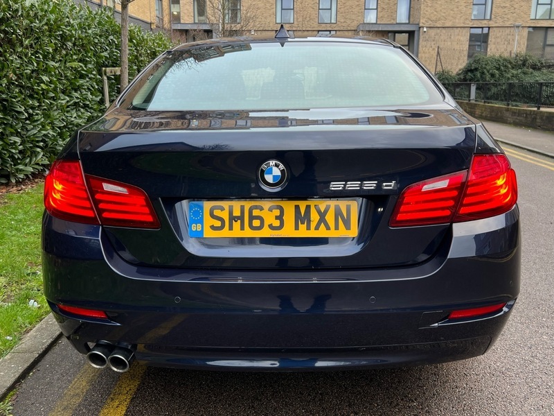 BMW 5 Series 525D Se SH63MXN Blue #4
